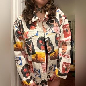 Playboy vintage cover trucker jacket